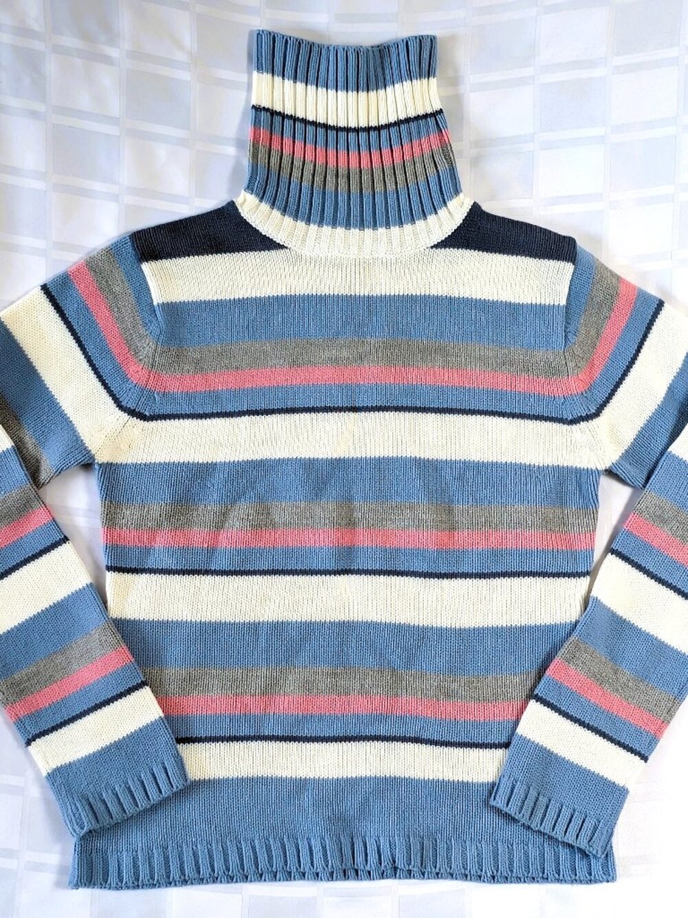 SUZY SHIER WOMEN'S TURTLENECK LONG SLEEVE PULLOVER SWEATER SIZE LARGE ACRYLIC